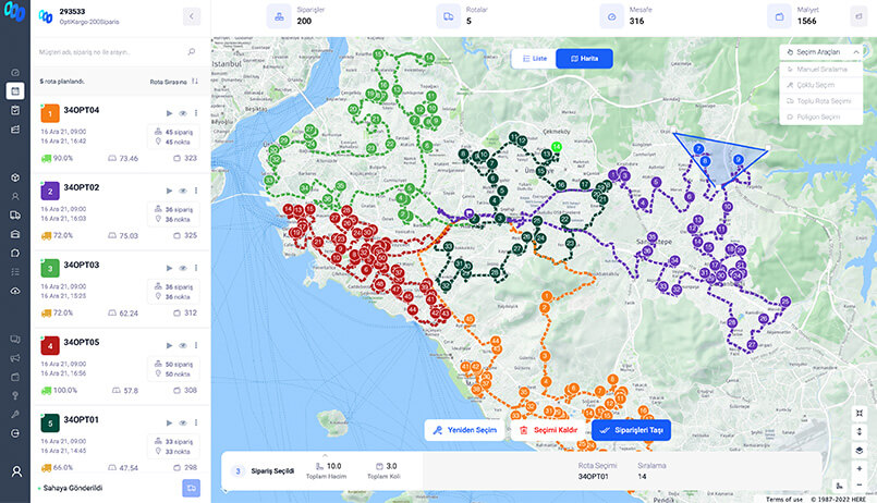 Rota Planlama Sorumluları için